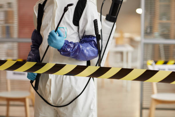 Professional Trauma Scene Cleanup technician working in Bath, ME